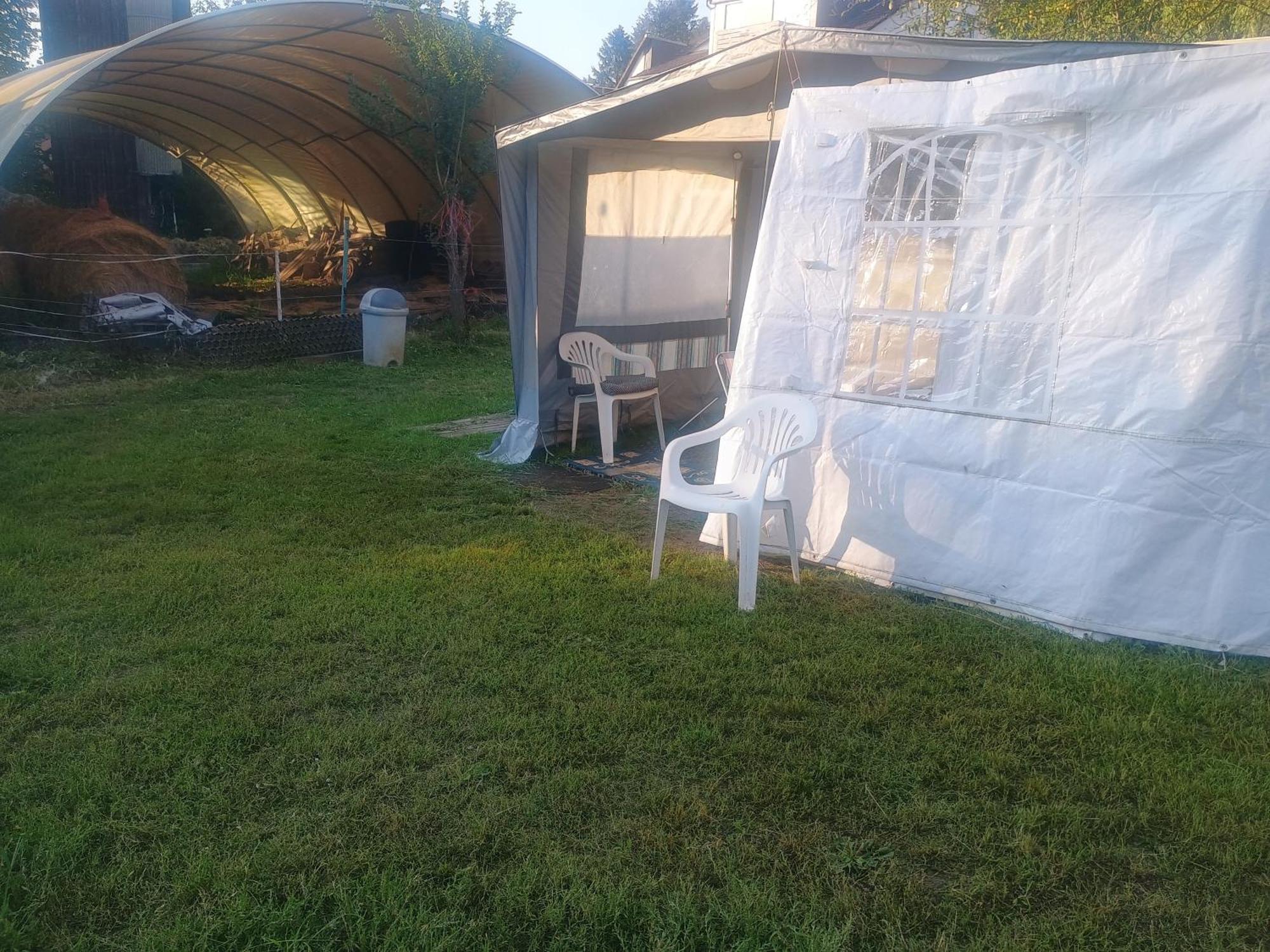 Wildcamp Resort Masseria La Murgia Unterkunft In Einem Wohnwagen Rimbach  Экстерьер фото